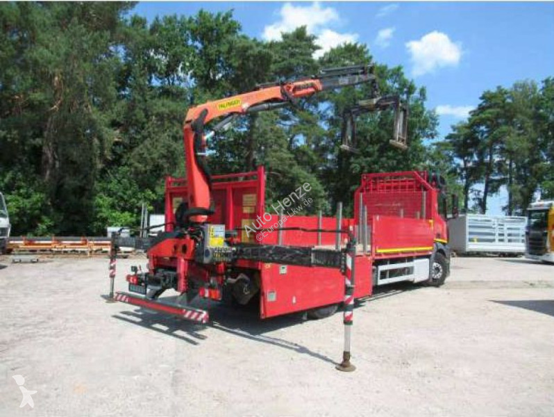 شاحنة Mercedes Antos 1830 L Pritsche Heckkran Funk