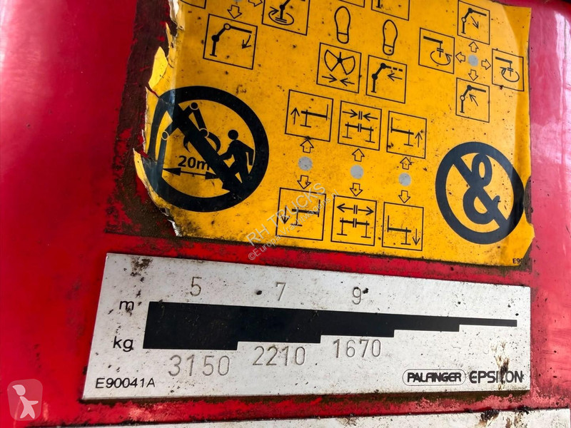شاحنة Scania R500 8X2 + EPSION (YEAR 2014!)...