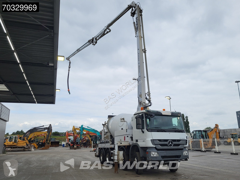 شاحنة Mercedes 3241 8X4 Schwing Stetter FBP...