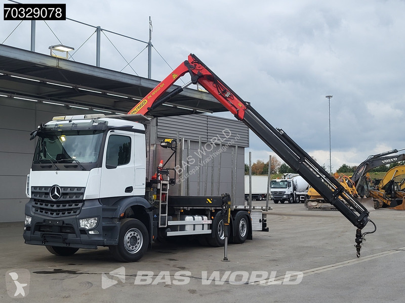 شاحنة Mercedes 2536 6X2 Palfinger PK18502 SH...