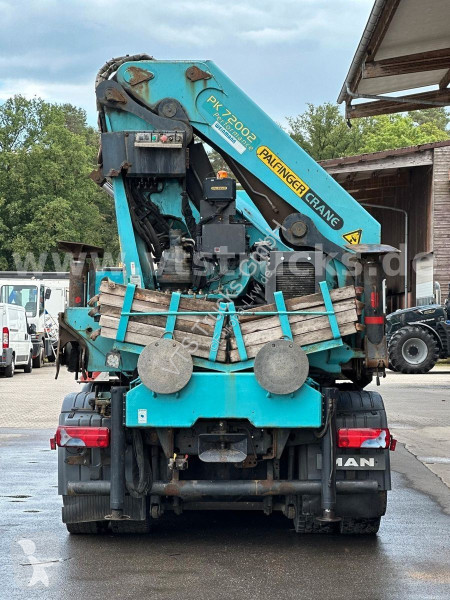 شاحنة MAN 35.430 8x4 BL Baustoff PALFINGER...