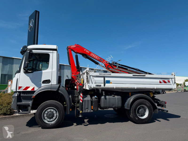 Camion Mercedes 1832 AK 4x4 Fassi F120B.1.23 E...