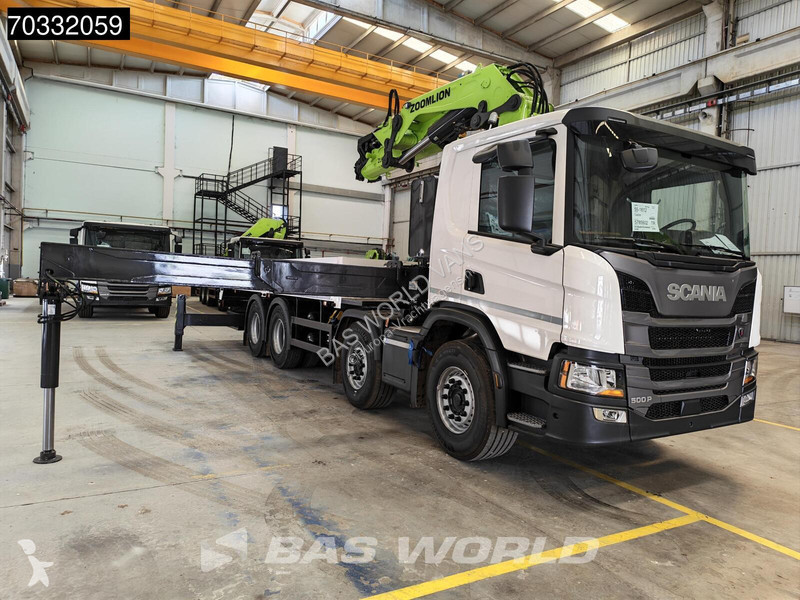 شاحنة Scania P500 8X4 NEW! Zoomlion...