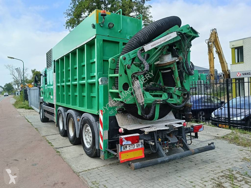 شاحنة MTS 4A 14T 36.000V MAN saugbagger vacuum...