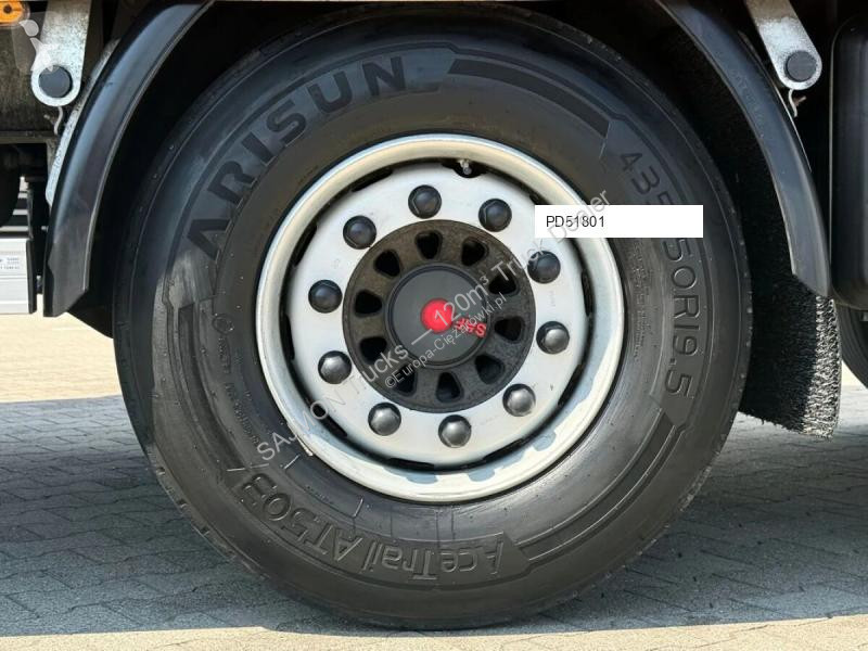 شاحنة Scania R450 / ZESTAW TANDEM 120 M3 / 7,75...