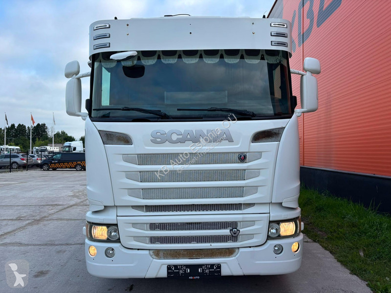 شاحنة Scania R580 8x4 RETARDER / HYDRAUIC...