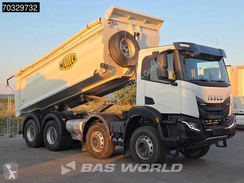 شاحنة Iveco 450 8X4 Full Steel Meiller Tipper...