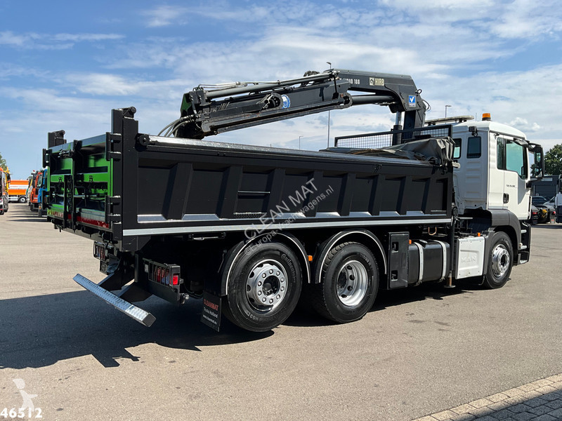 شاحنة MAN TGS Euro 6 Hiab 18 Tonmeter laadkraan...