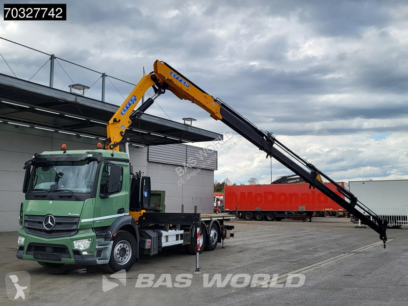 Camion Mercedes 2540 6X2 EFFER 265/6S Crane...