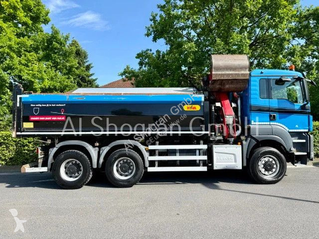 Camión MAN 26.400 /6x6/Kipper Mit HMF 1643 Z2...