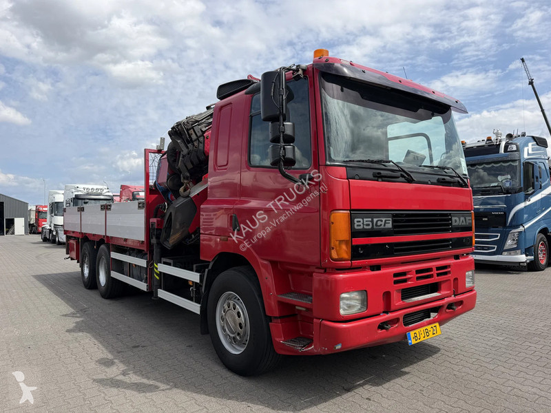 شاحنة DAF 85380 6X2 Euro 2 PM47024 Crane + Fly jib