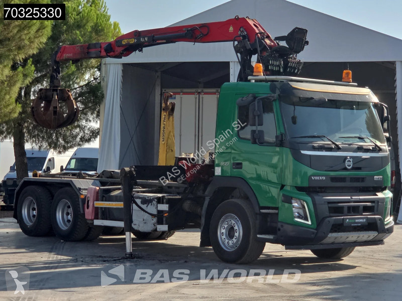 شاحنة Volvo 460 6X4 Palfinger Epsilon Q150Z79...