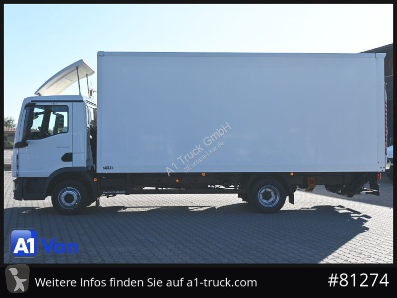 شاحنة MAN TGL 8.190 4x2 BL Koffer, LBW, Klima,...