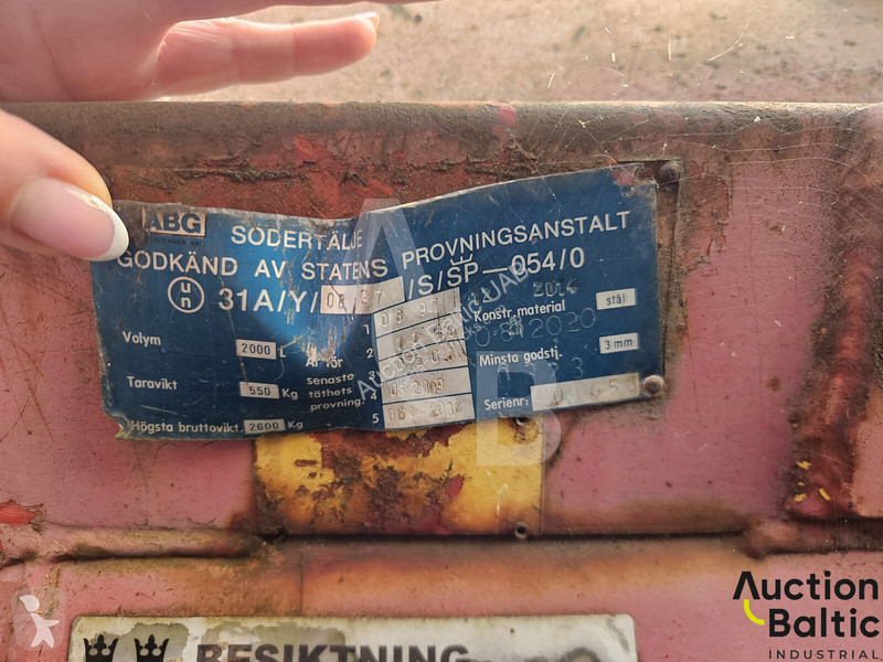 شاحنة ABG 31A/Y/08/97/S/SP-054/0