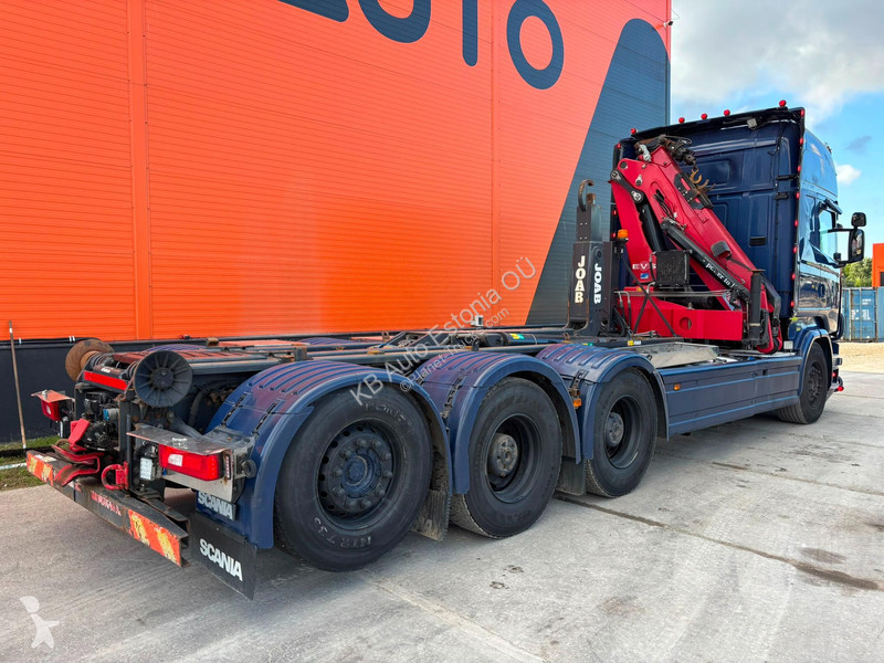 شاحنة Scania R580 8x4*4 BIG AXES / RETARDER /