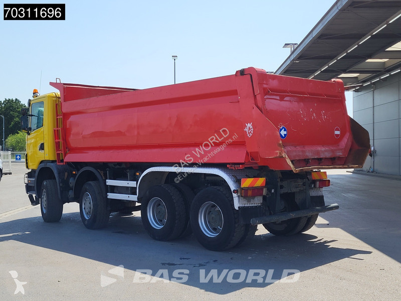 شاحنة Scania 420  8X6 8x6 Steel suspension 18m3...