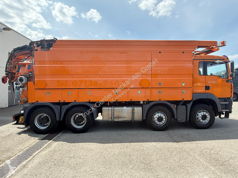 Camión MAN TGA HD Saug+Spülwagen Fernbedienung TÜV