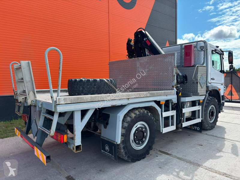 شاحنة Mercedes 1018 4x4 Hiab 077 - B3 HiDUO