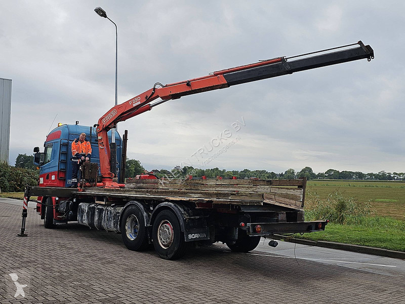 شاحنة Scania R480 6X2 MANUA CRANE