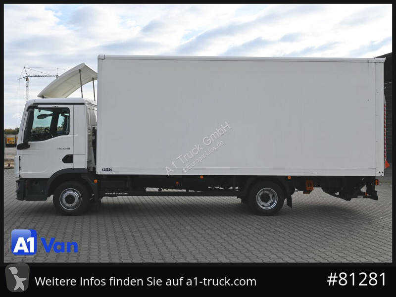 شاحنة MAN TGL 8.190 4x2 BL Koffer, LBW, Klima,...