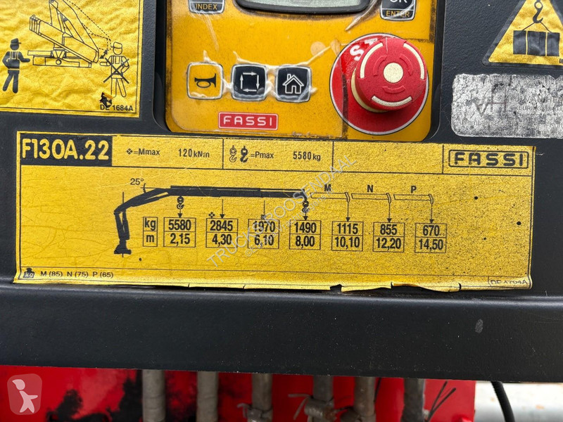 شاحنة Mercedes 2536 + FASSI F130 A - 2X EXT. +...