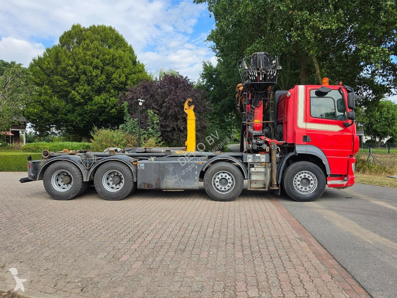 Vrachtwagen DAF 510 Palfinger Z crane. HOOK...