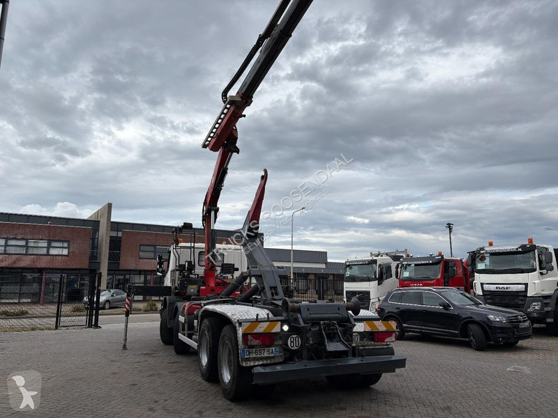 Camión Scania P 410 + FASSI F 165 - 2X EXT. +...