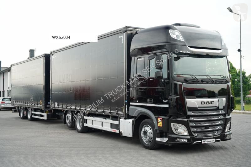 Vrachtwagen DAF XF 480 / ZESTAW TANDEM 120 M3 /...
