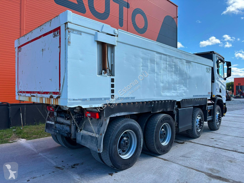 Vrachtwagen Scania R 580 8x4 RETARDER / BOX...