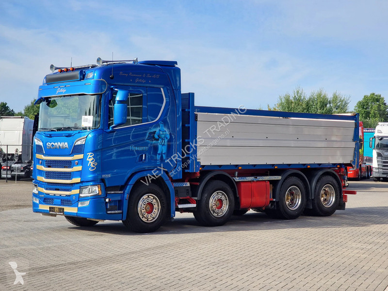 Camión Scania R580 V8 NS Highline 8x4*4 - 3 way...
