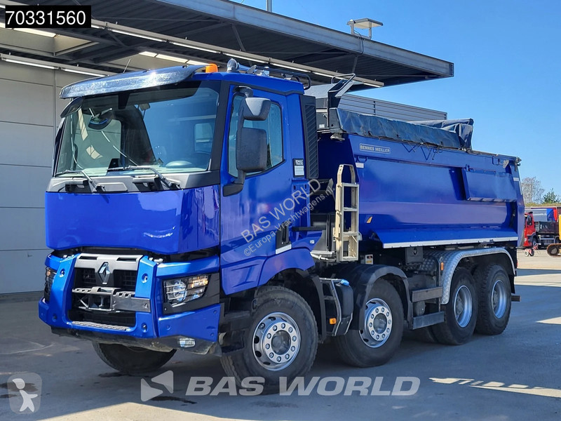 Vrachtwagen Renault C 480 C 8X4 16m3 Meiller...