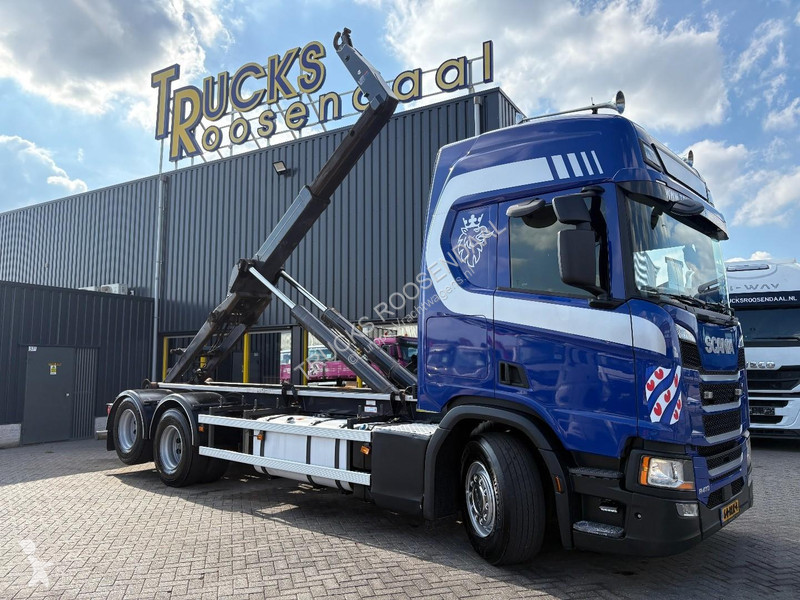 Camion Scania R 410 + HOOK IFT SYSTEM 25 tons +...