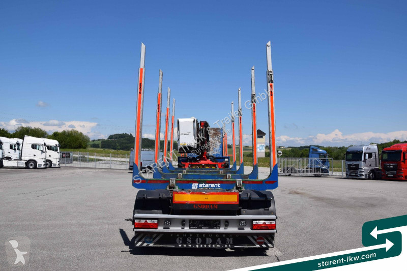 Camion remorque DAF 530 6x4 Kran Palfinger...