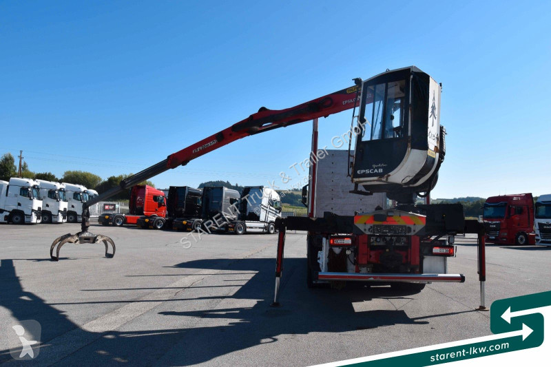 Camion Volvo 750 6x4 Palfinger Kabinenkran...
