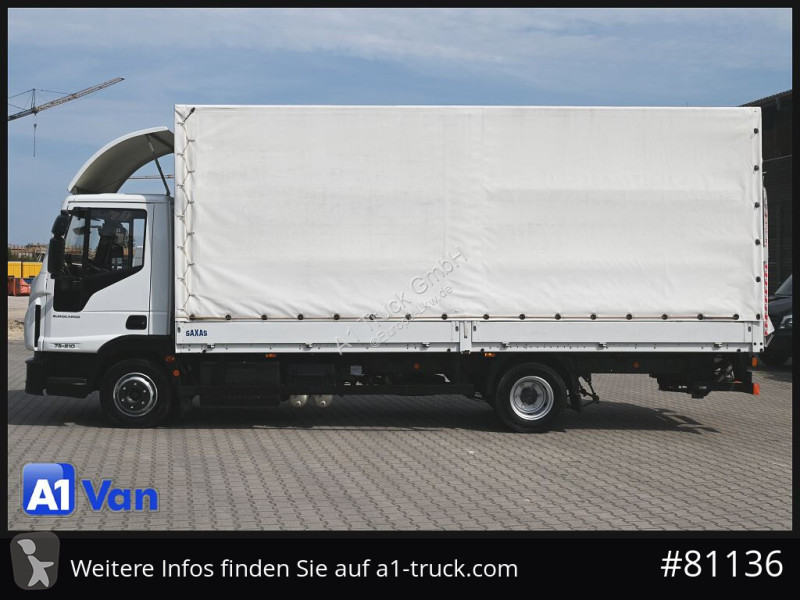 Camion Iveco Eurocargo 75E21 Pritsche Plane,...