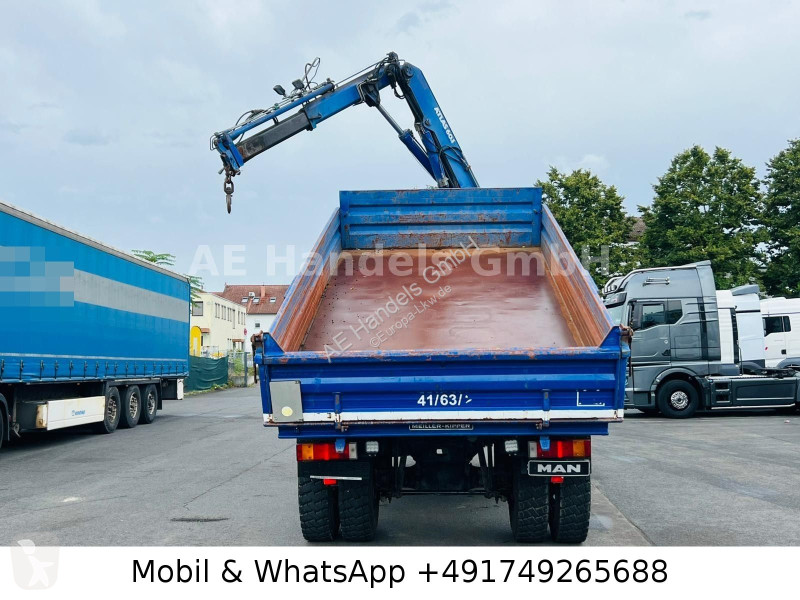 Vrachtwagen MAN BB Meiller 4x4 5m3...