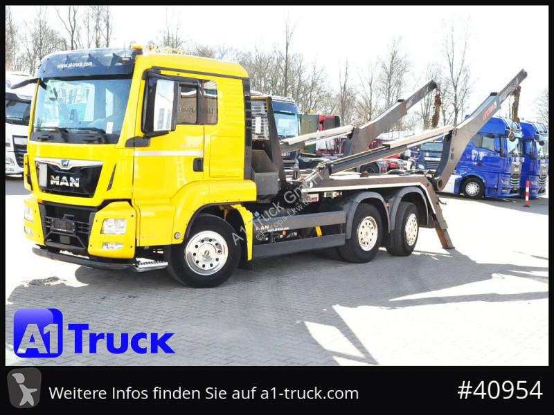 Camion MAN TGS 26.460 Hiab Lift/Lenk  Funk, Navi,