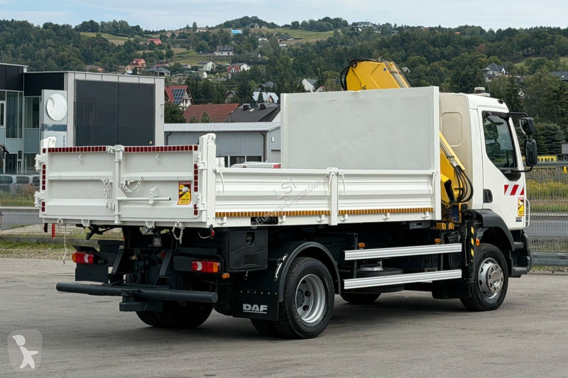 Camión DAF 55220 * Pritsche 4,20 m + KRAN / FUNK