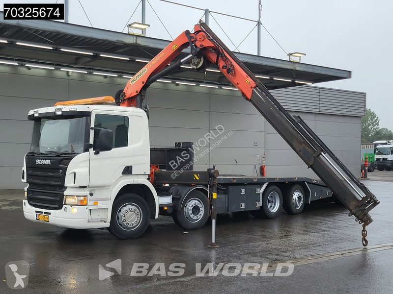 Camión Scania P 8X2 NL-truck Palfinger PK18001...