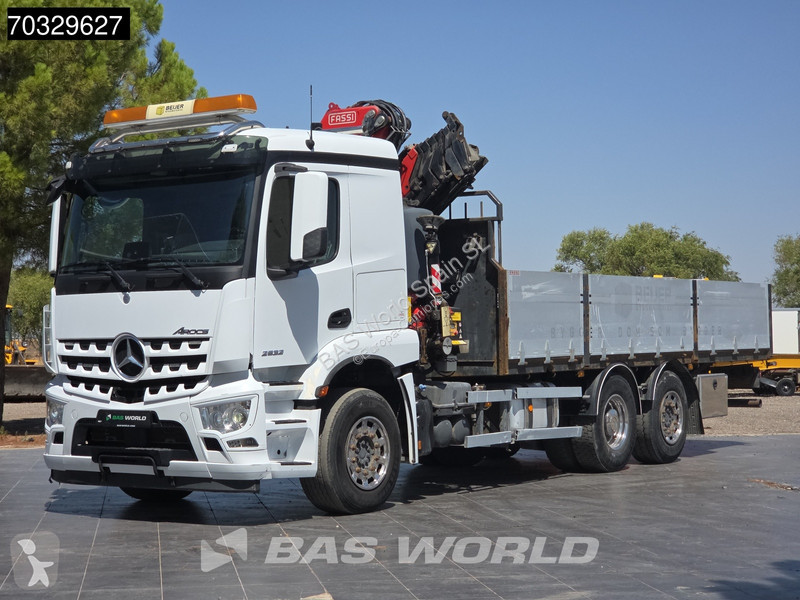 Camión Mercedes 2532 6X2 FASSI F235A.2.26...