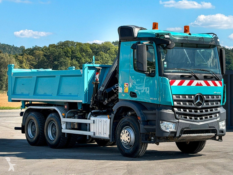 Camión Mercedes 2640 Kipper + HIAB 144 + FUNK *...