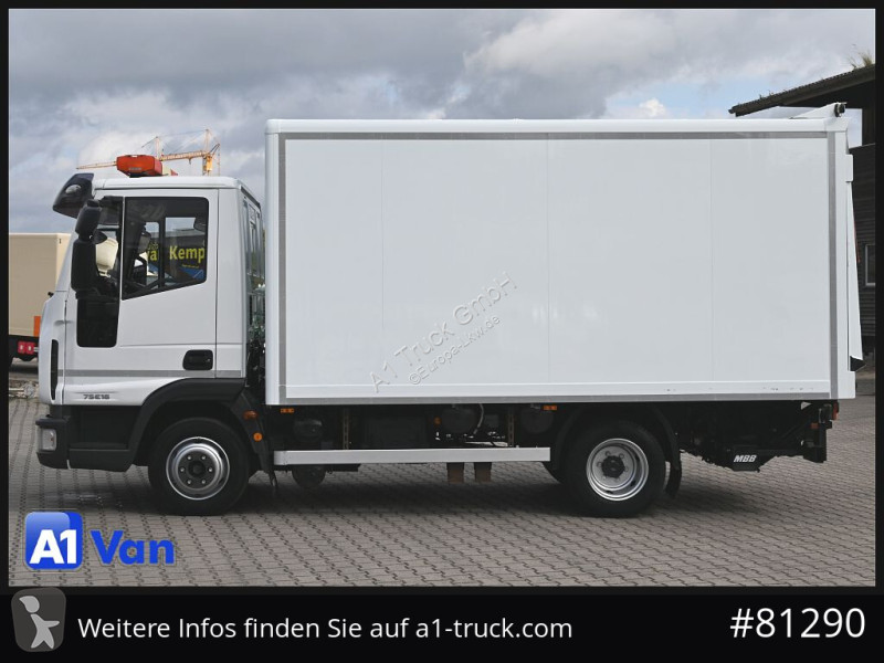 Camión Iveco Eurocargo 75E16 Koffer, LBW,...