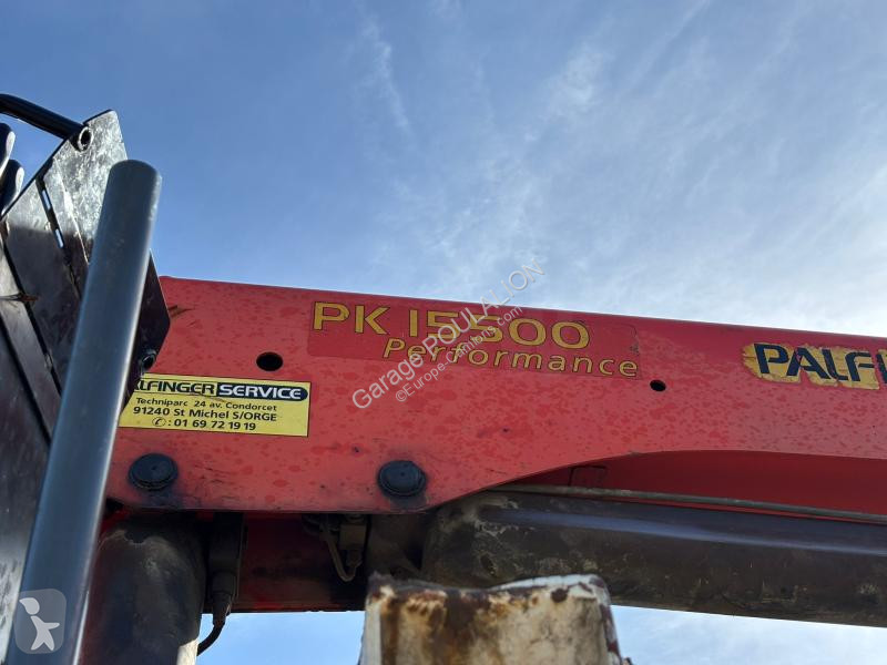 Camión DAF BI-BENNE + grue PALFINGER pk 15500...
