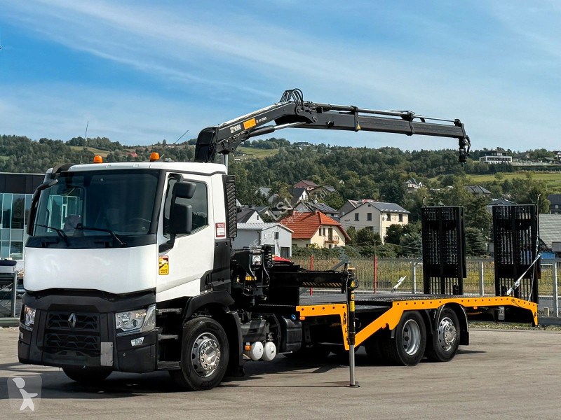Camión Renault T 380 Abschleppwagen 8,00 m HIAB...