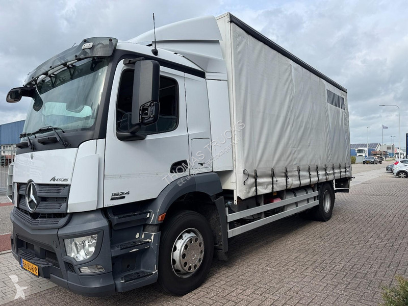 Kamion Mercedes 1824, Tautliner, PTO...