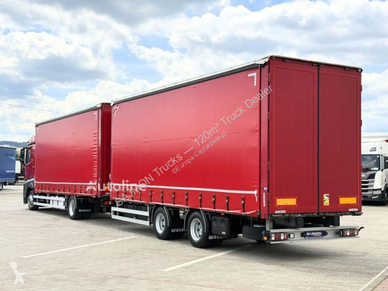 Kamion s návěsem Mercedes ACTROS / ZESTAW...