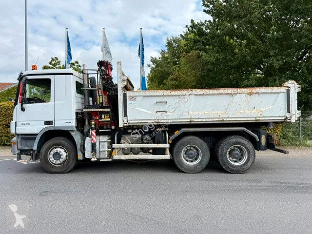 Kamion Mercedes 3336 /6x4/Kipper+Fassi...
