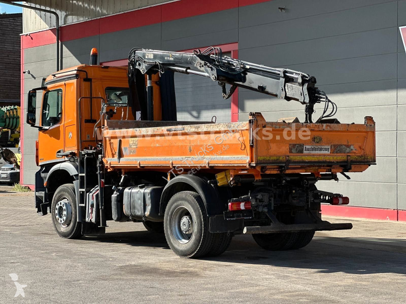 Kamion Mercedes 1833K 4x2 Meiller-DSK mit Hiab...