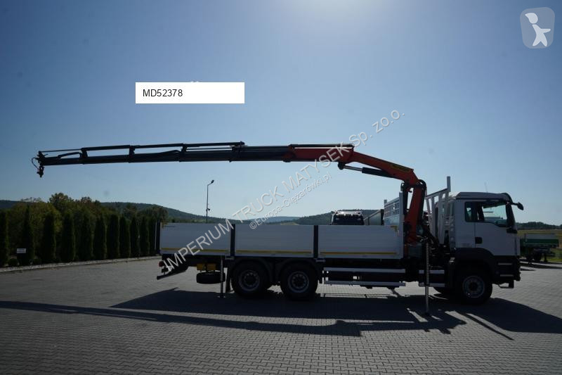 Kamion MAN TGS 26.360 / 6x4 / SKRZYNIA  - 7 M /...