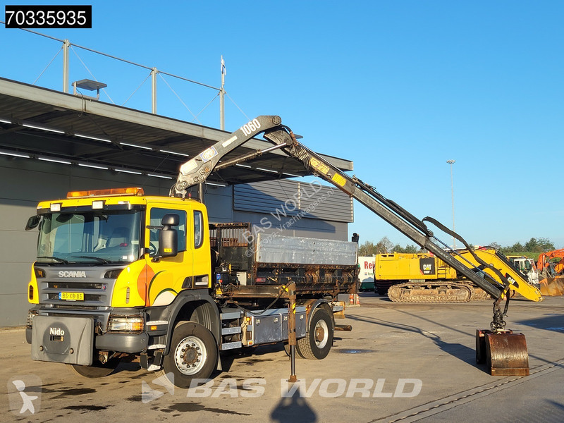 Camión Scania P 4X4 NL-Truck 4x4 Big-Axle HMF...